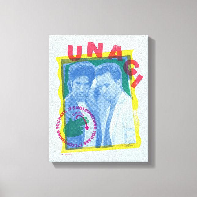 FRIENDS™ | Ross & Chandler - Unagi Canvas Print (Front)