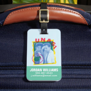 FRIENDS™   Ross & Chandler - Unagi Luggage Tag