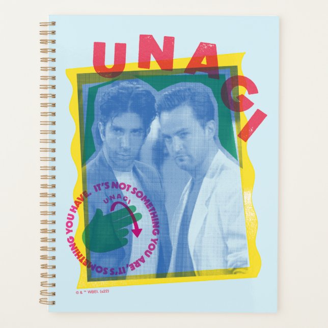 FRIENDS™ | Ross & Chandler - Unagi Planner (Front)