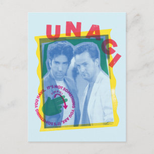 FRIENDS™   Ross & Chandler - Unagi Postcard