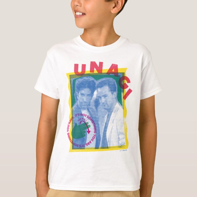 FRIENDS™ | Ross & Chandler - Unagi T-Shirt (Front)