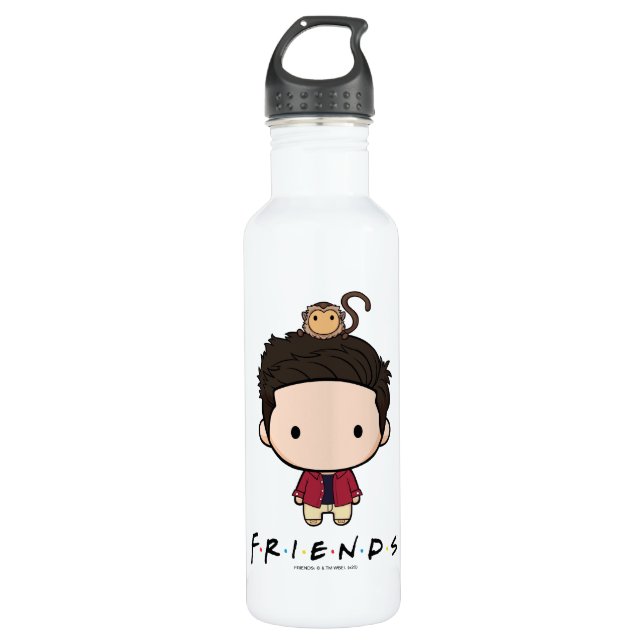 FRIENDS™ | Ross Chibi 710 Ml Water Bottle (Front)