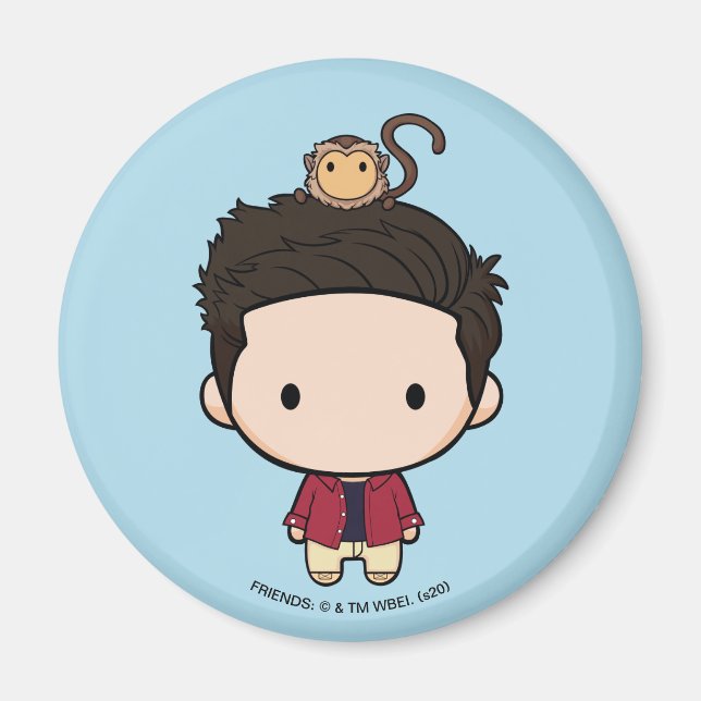 FRIENDS™ | Ross Chibi Magnet (Front)