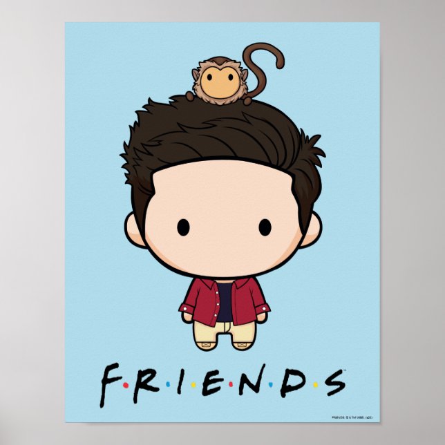 FRIENDS™ | Ross Chibi Poster (Front)