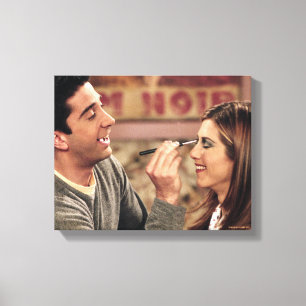 FRIENDS™   Ross Does Rachel's Makeup Canvas Print