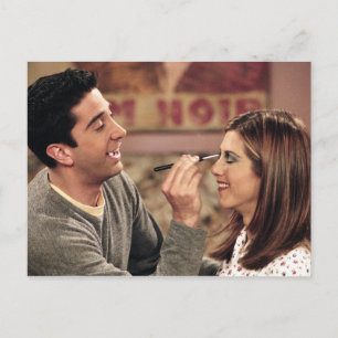 FRIENDS™   Ross Does Rachel's Makeup Invitation Postcard