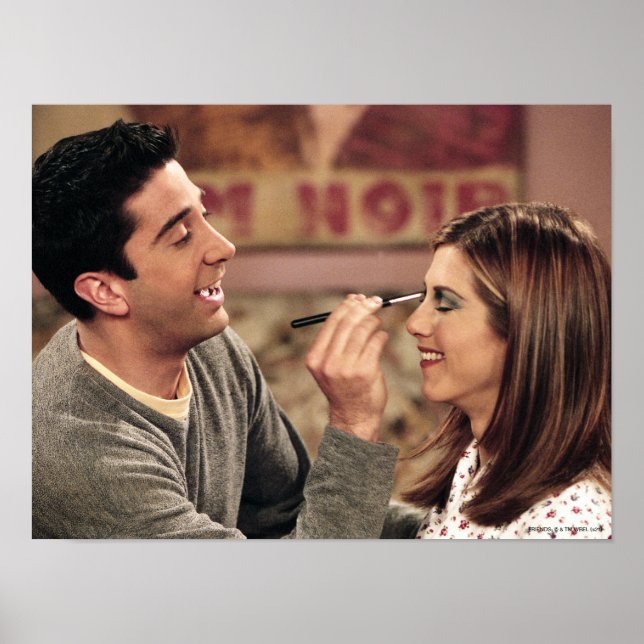 FRIENDS™ | Ross Does Rachel's Makeup Poster (Front)