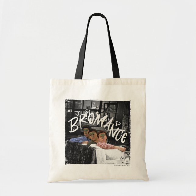 FRIENDS™ | Ross, Joey, & Chandler Bromance Tote Bag (Front)