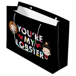 FRIENDS™ Ross & Rachel Lobster Chibi Large Gift Bag