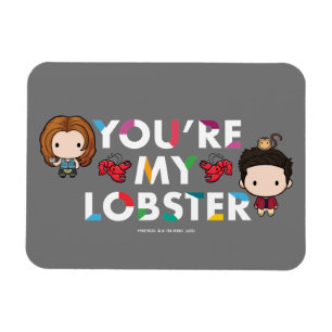 FRIENDS™   Ross & Rachel  Lobster Chibi Magnet
