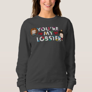 FRIENDS™ Ross & Rachel Lobster Chibi Sweatshirt
