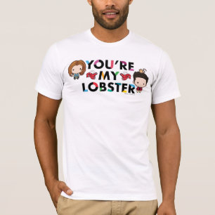 FRIENDS™ Ross & Rachel Lobster Chibi T-Shirt