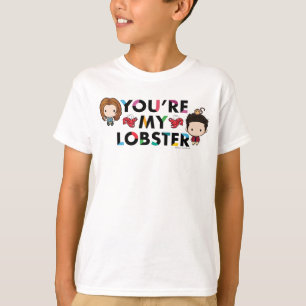 FRIENDS™ Ross & Rachel Lobster Chibi T-Shirt