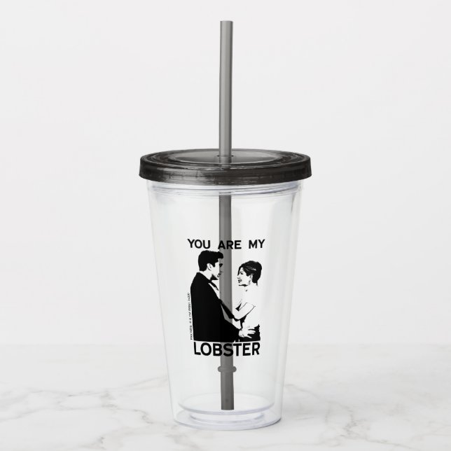 FRIENDS™ | Ross & Rachel - You Are My Lobster Acrylic Tumbler (Front)