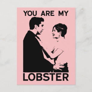 FRIENDS™   Ross & Rachel - You Are My Lobster Invitation Postcard