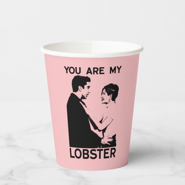 FRIENDS™ | Ross & Rachel - You Are My Lobster Paper Cups (Left)
