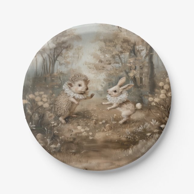 Friends - Round Paper Plates (Front)