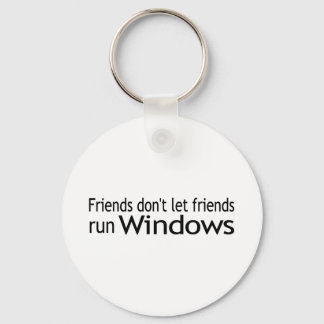 Friends Run Windows Key Ring