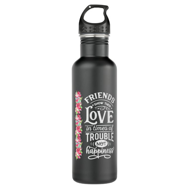Friends Show Their Love 710 Ml Water Bottle (Front)