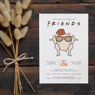 FRIENDS T.V. Series   Friendsgiving Party Invitati Invitation