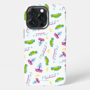 FRIENDS™ Taxi and Water Fountain Pattern iPhone 13 Pro Case