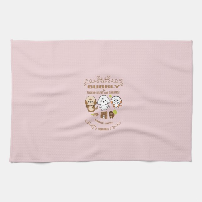 friends tea towel (Horizontal)