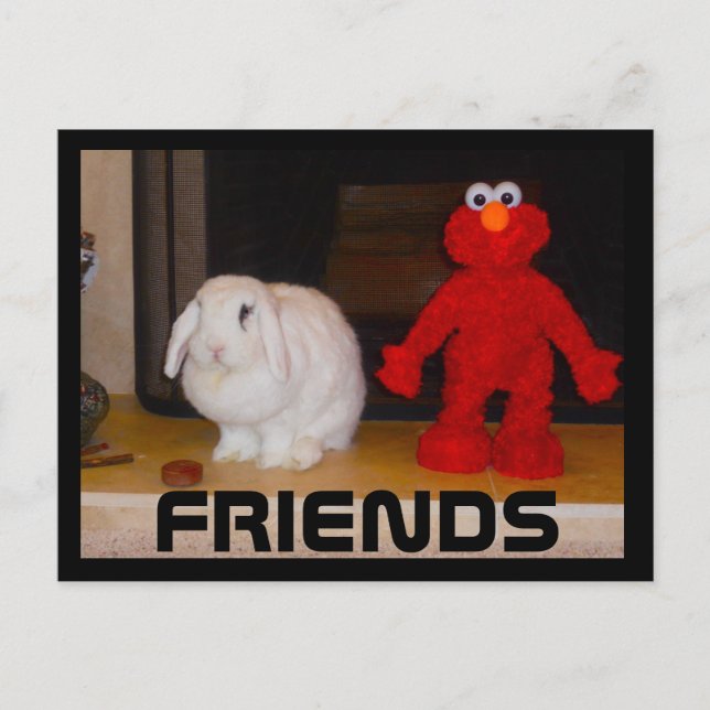 Friends -Thanks for Being There for Me Postcard (Front)