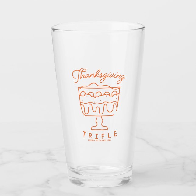 FRIENDS™ | Thanksgiving Trifle Glass (Front)