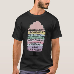 Friends Thanksgiving Trifle Happy Thanksgiving Tur T-Shirt