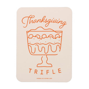 FRIENDS™   Thanksgiving Trifle Magnet