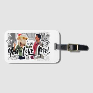 FRIENDS™   Thanksgiving Turkey Head Monica Luggage Tag