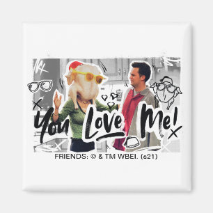 FRIENDS™   Thanksgiving Turkey Head Monica Magnet