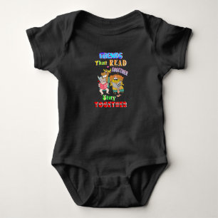 Friends That Read Together Stay Together Baby Bodysuit