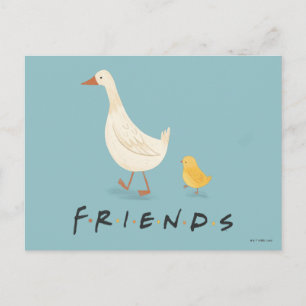 FRIENDS™   The Chick and the Duck Postcard