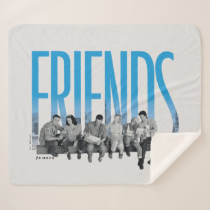 FRIENDS™   The Gang Sherpa Blanket