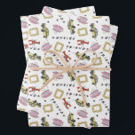FRIENDS™ | The One With the Birthday Wrapping Paper Sheet<br><div class="desc">Celebreate your Birthday with FRIENDS™. These wrapping paper sheets feature all your favorite FRIENDS™ icons.</div>