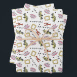FRIENDS™ | The One With the Birthday Wrapping Paper Sheet<br><div class="desc">Celebreate your Birthday with FRIENDS™. These wrapping paper sheets feature all your favorite FRIENDS™ icons.</div>
