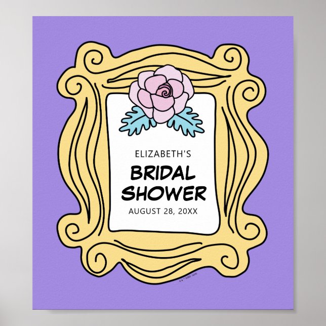 FRIENDS™ | The One With the Bridal Shower Poster (Front)