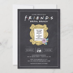 FRIENDS™ The One With the Chalkboard Brunch Shower Invitation