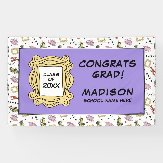 FRIENDS™ | The One With the Graduation Banner (Horizontal)