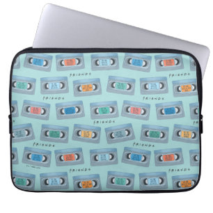 FRIENDS™   The One With Video Tape Pattern Laptop Sleeve