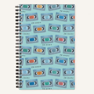 FRIENDS™   The One With Video Tape Pattern Notebook