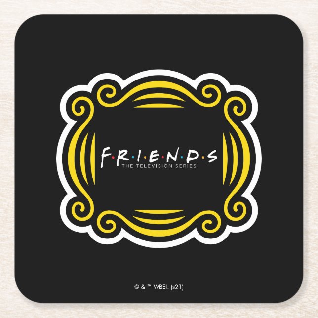 FRIENDS™ The Television Series Square Paper Coaster (Front)