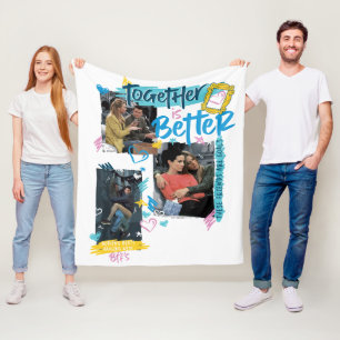FRIENDS™   Together is Better Fleece Blanket