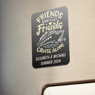 Friends Trip Cruising Cruise Cabin Door Magnet