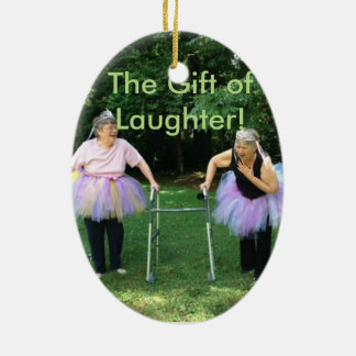 Friends + Tutus = Fun Times Ceramic Tree Decoration