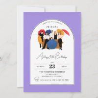 Friends TV Show Themed Customisable Birthday 