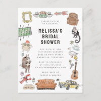 FRIENDS™ Watercolor Icons Bridal Shower