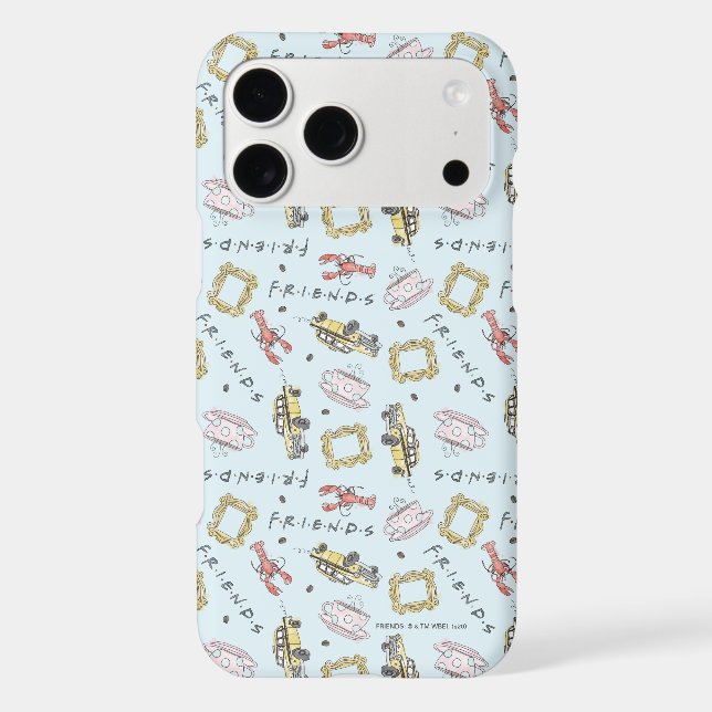 FRIENDS™ Watercolor Icons Pattern (Back)