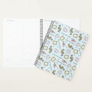 FRIENDS™ Watercolor Icons Pattern Planner